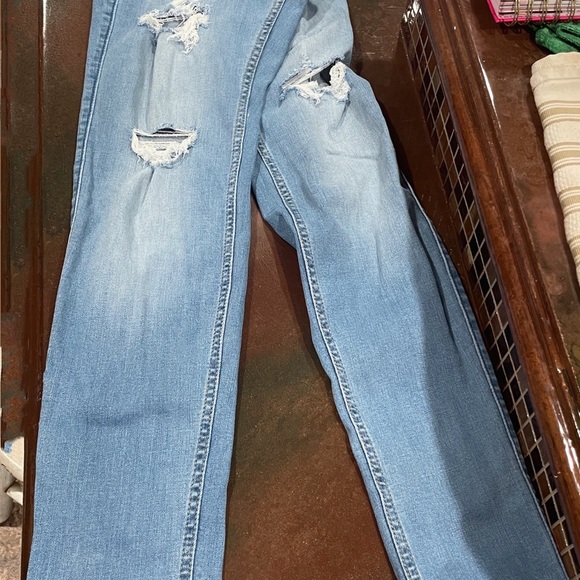 Mens Hollister super skinny stacked jeans - Picture 3 of 4